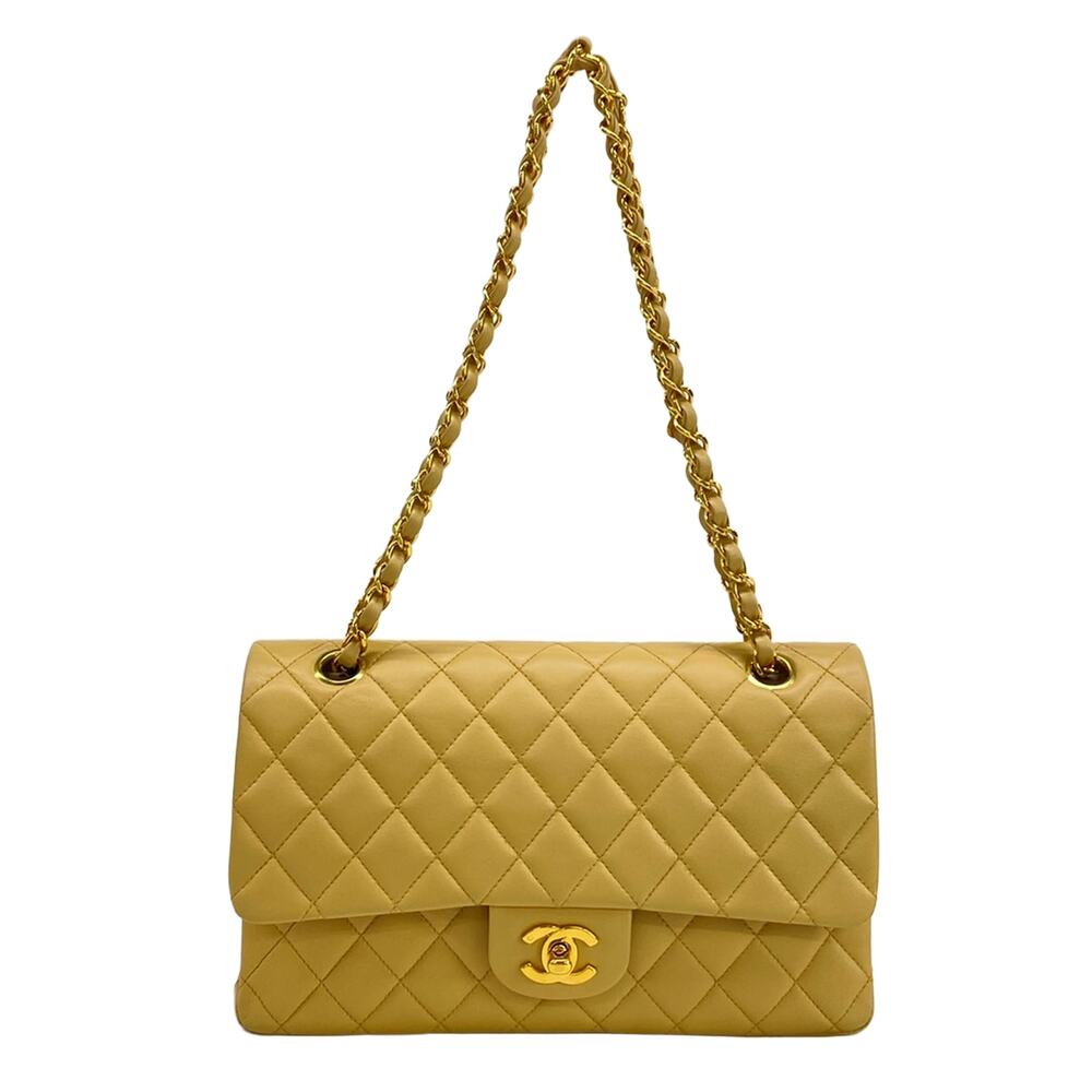 Chanel Double Flap Matelasse Shoulder Bag A01112